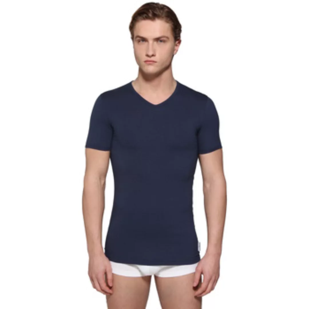 Bikkembergs Underwear  T-Shirts & Poloshirts 2-PACK HOMBRE V-NECK UNDERSHIR günstig online kaufen