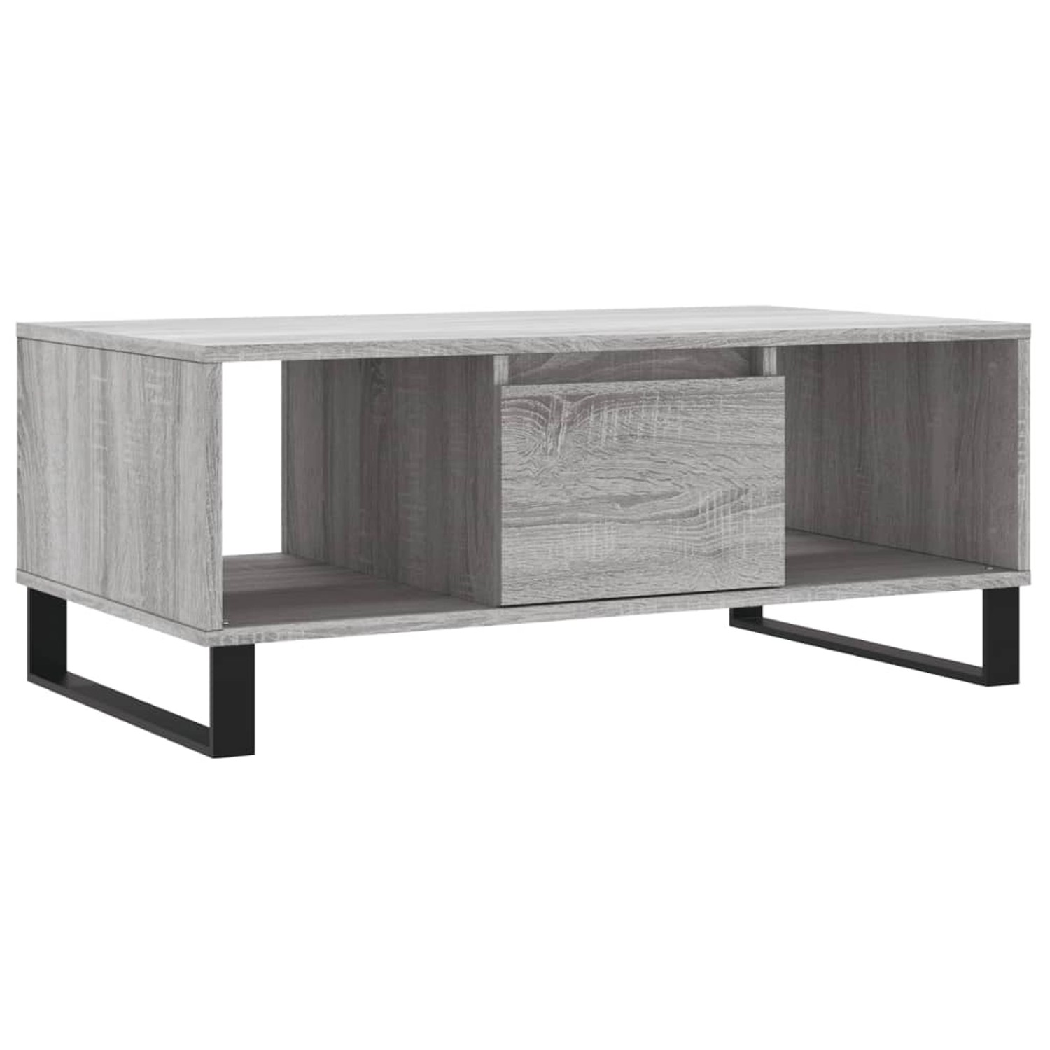 vidaXL Couchtisch Grau Sonoma 90x50x36,5 cm Holzwerkstoff Modell 5 günstig online kaufen