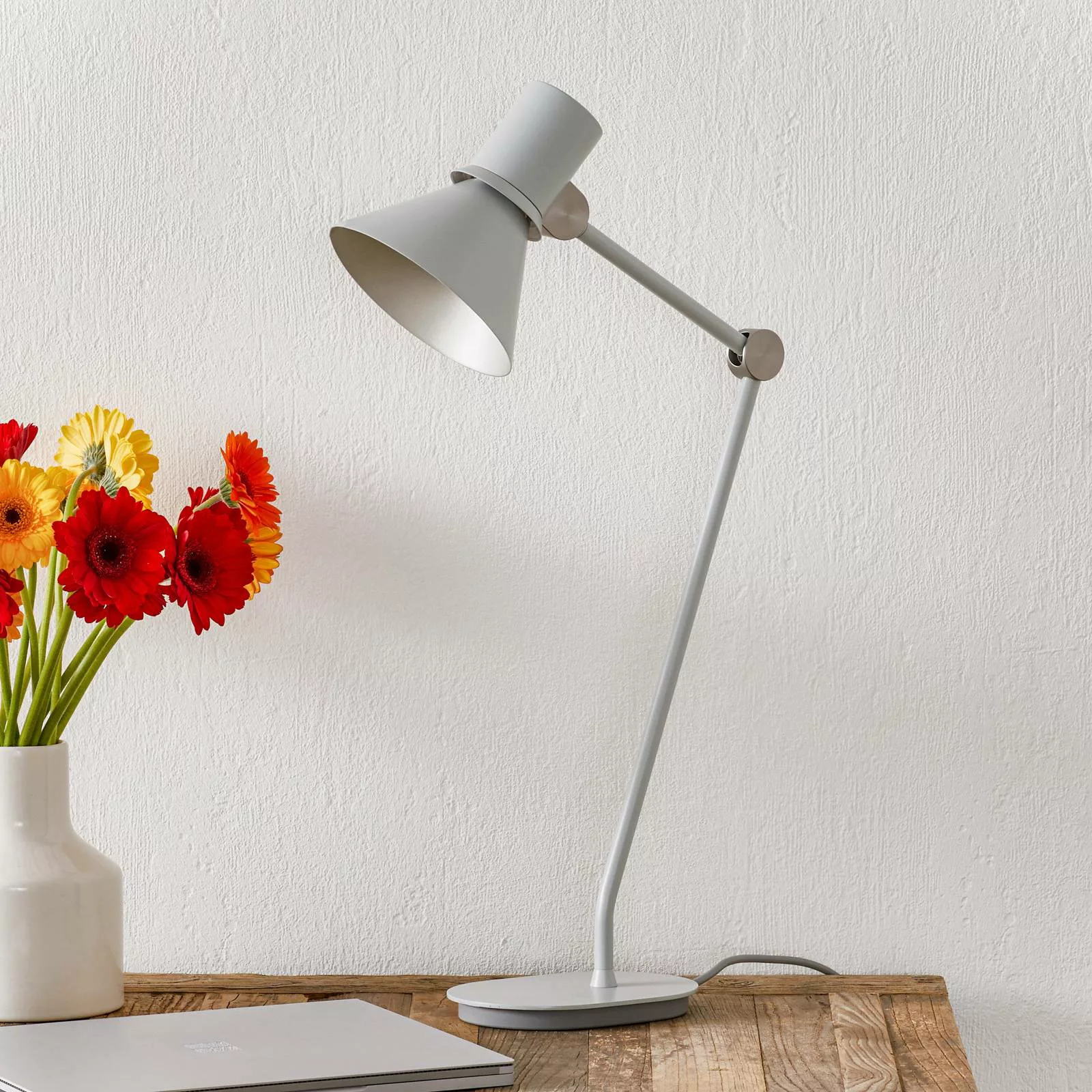 Anglepoise Type 80 Tischlampe, nebelgrau günstig online kaufen