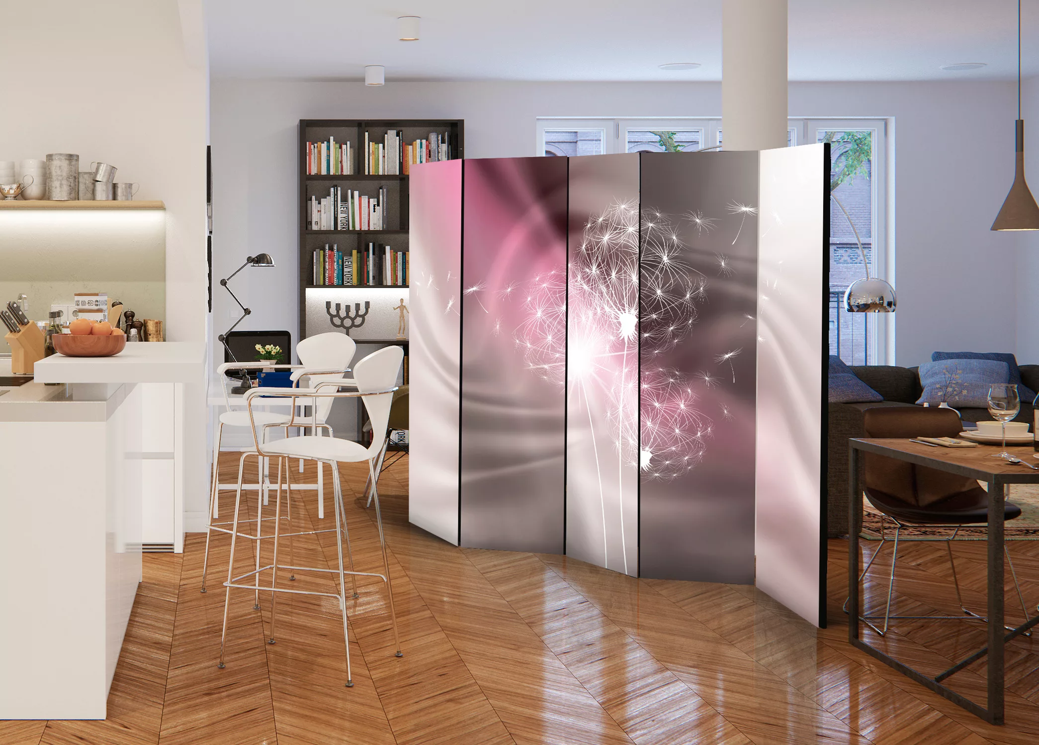 5-teiliges Paravent - Magic Touch Ii [room Dividers] günstig online kaufen