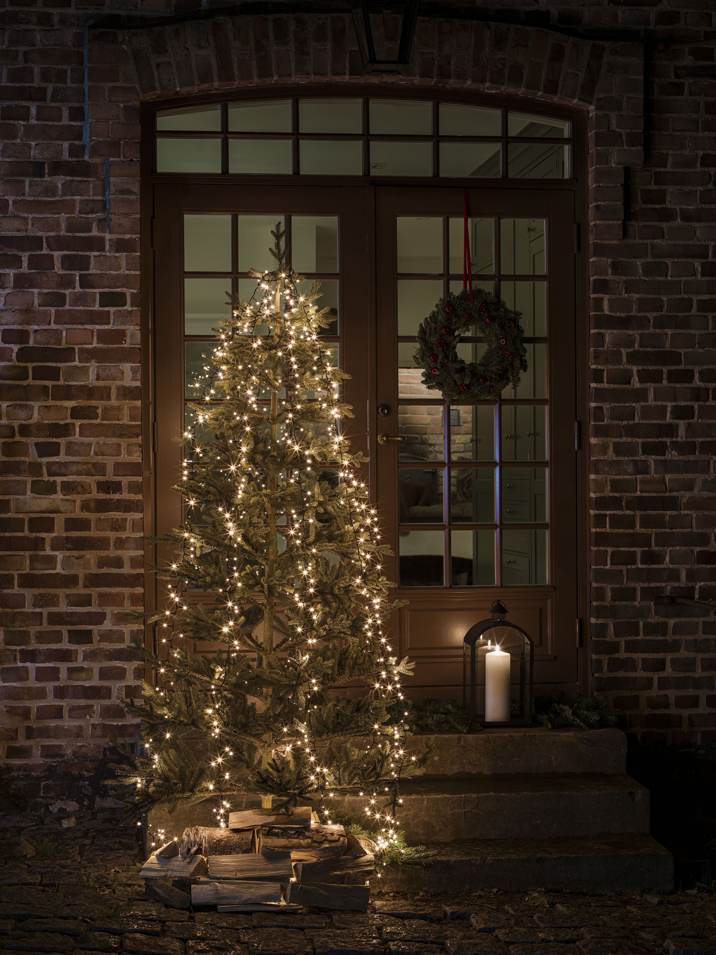 KONSTSMIDE LED-Baummantel »Weihnachtsdeko aussen, Christbaumschmuck«, 1080 günstig online kaufen