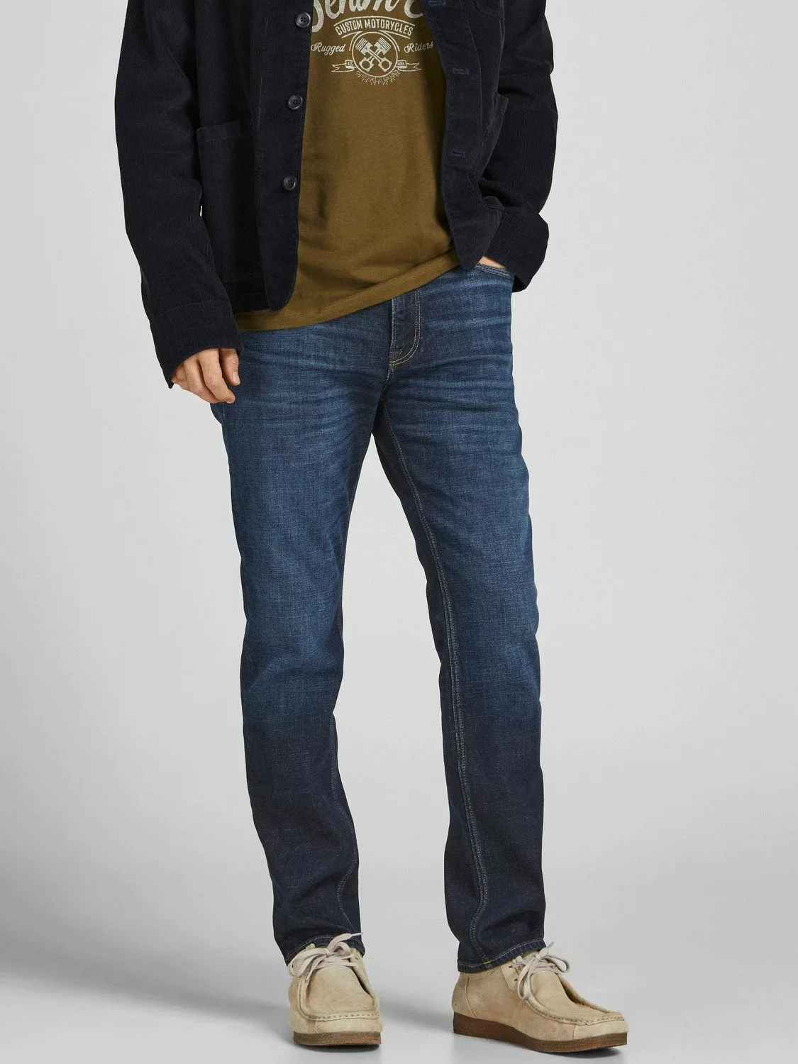 Jack & Jones Regular-fit-Jeans Herren Jeans günstig online kaufen