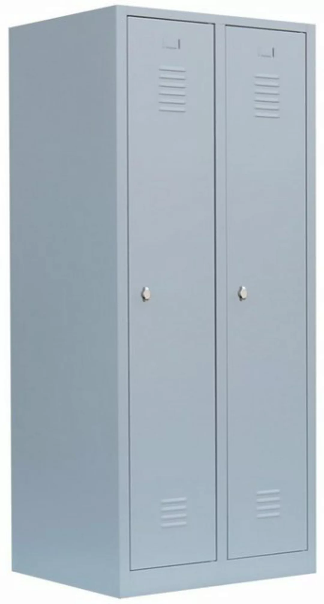 Steelboxx Spind Garderobenschrank Kleiderspind 180 x 80 x 50cm für S/W Tren günstig online kaufen