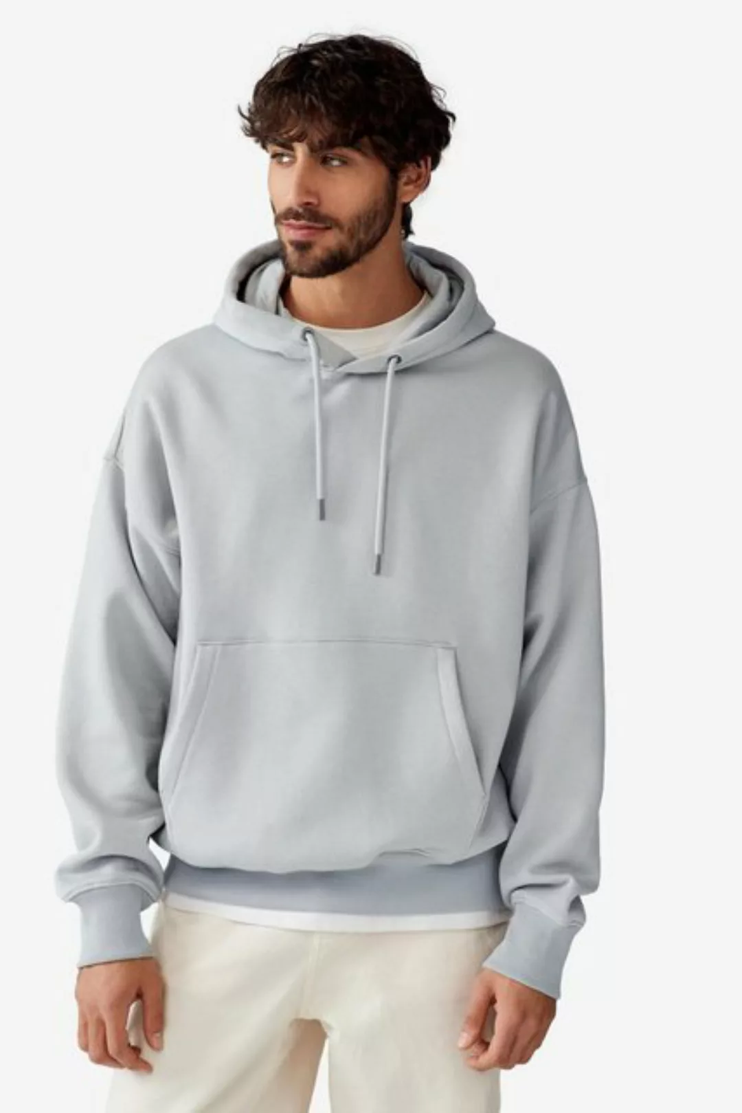 Next Kapuzensweatshirt Premium-Hoodie aus Jersey mit hohem Baumwollanteil ( günstig online kaufen