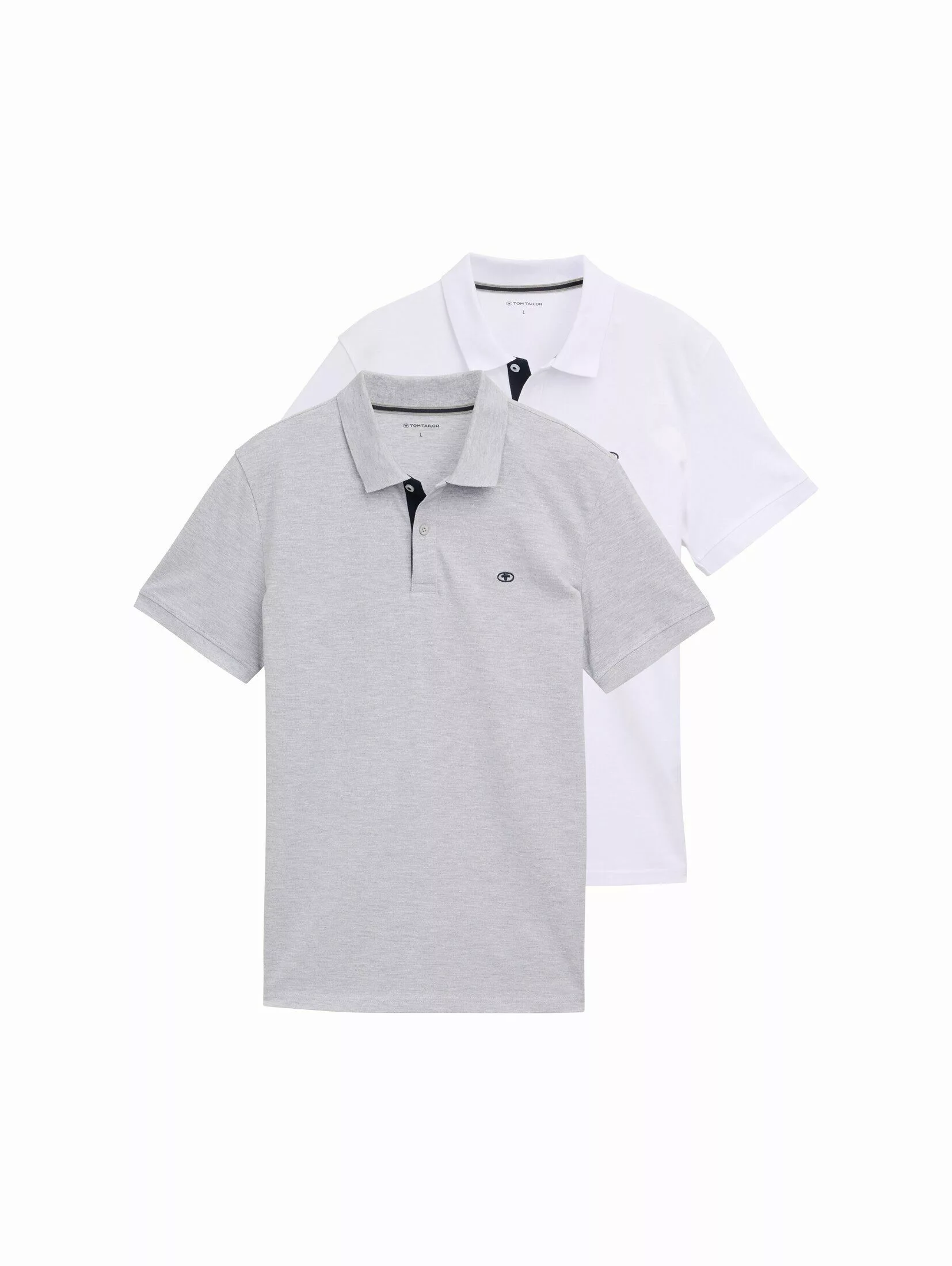 TOM TAILOR Poloshirt Poloshirts im 2er-Pack günstig online kaufen