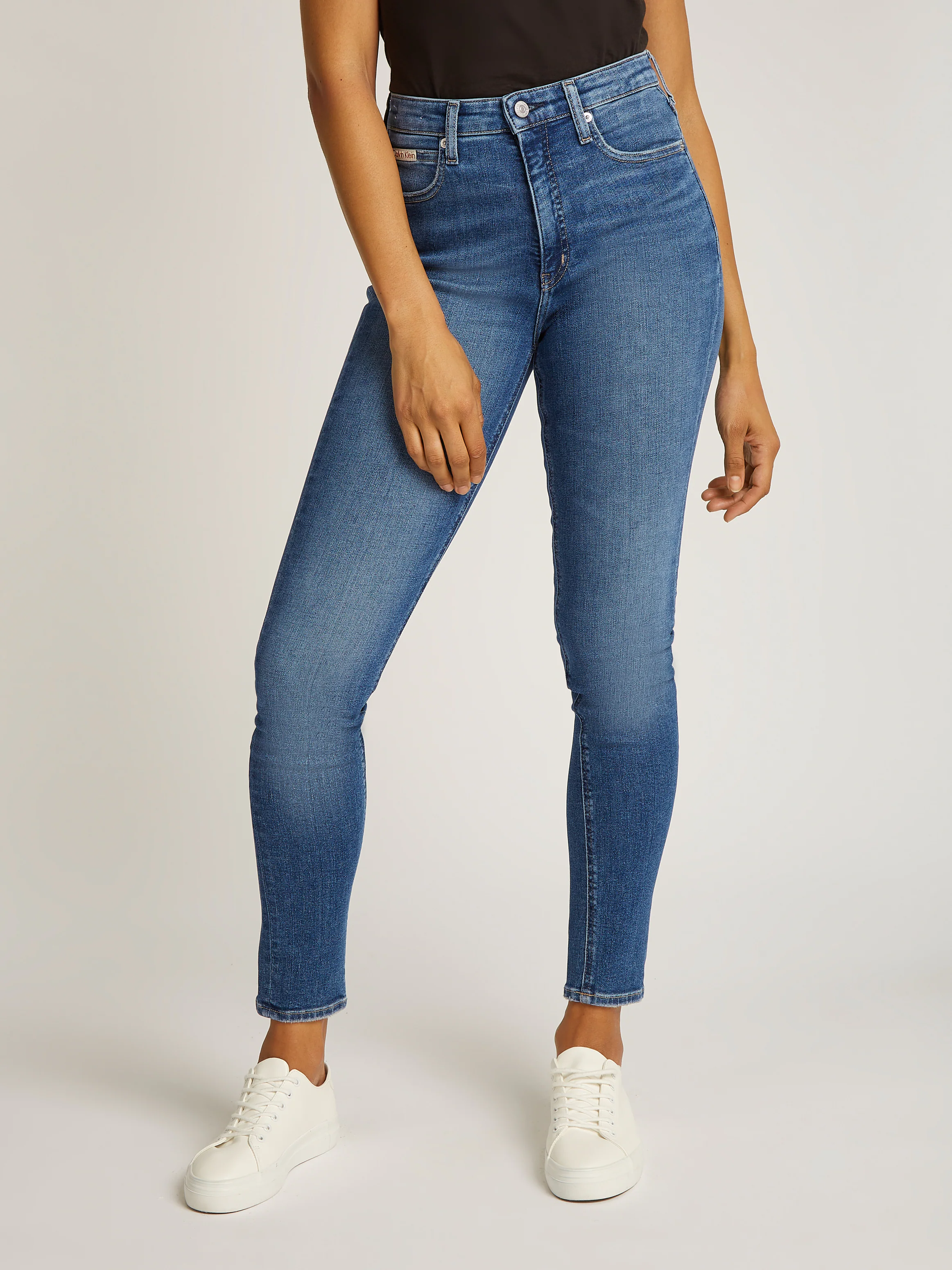 Calvin Klein Jeans Skinny-fit-Jeans "HIGH RISE SKINNY", mit Coinpocket, lei günstig online kaufen