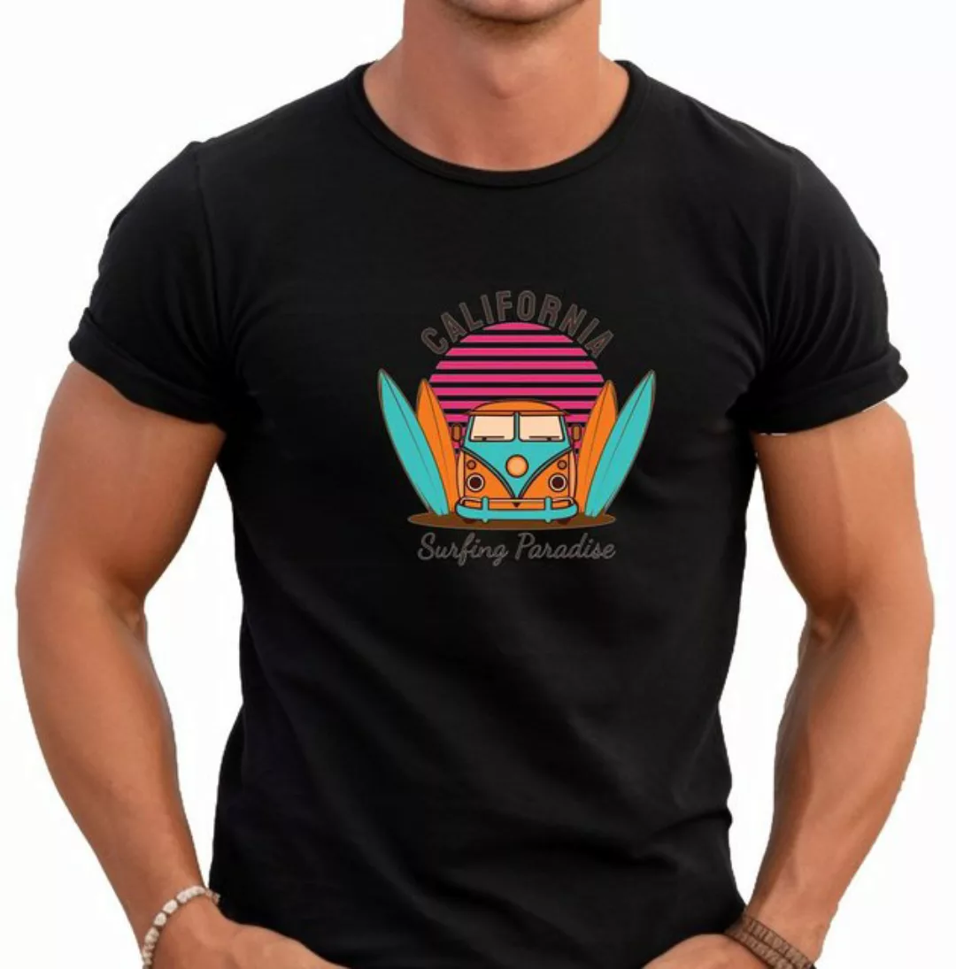 Banco Print-Shirt Sommer Surfen Beach Strand Freizeitmode Strandmode Urlaub günstig online kaufen