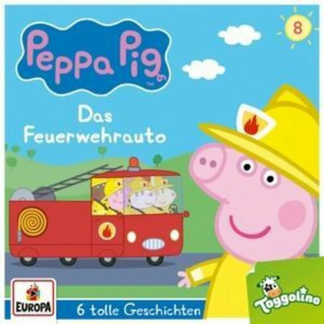 Hörspiel Peppa Pig Hörspiel 08. Das Feuerwehrauto (und 5 weitere Geschichte günstig online kaufen