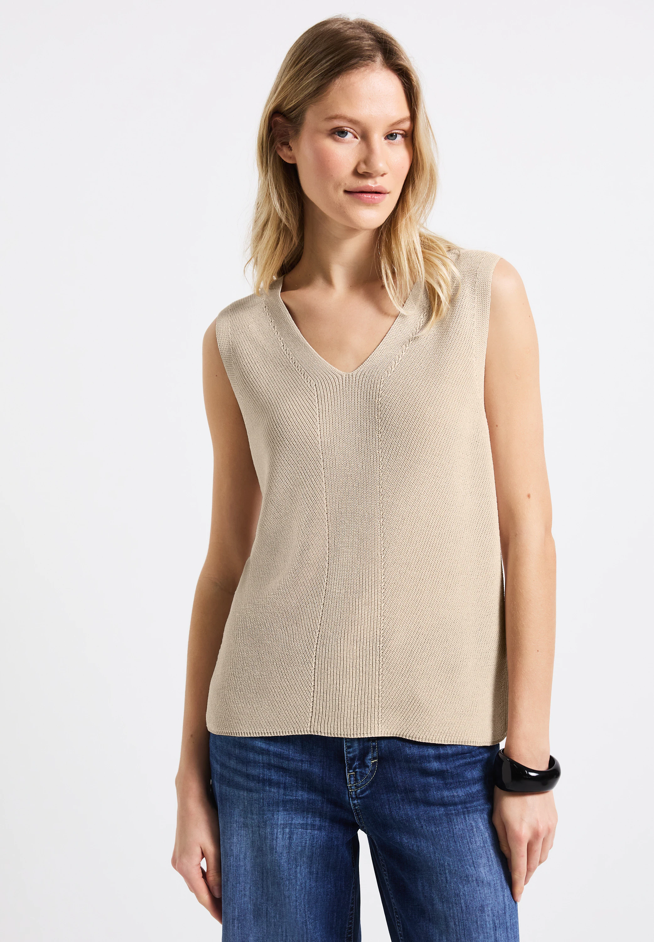 STREET ONE V-Ausschnitt-Pullover, mit V-Ausschnitt günstig online kaufen