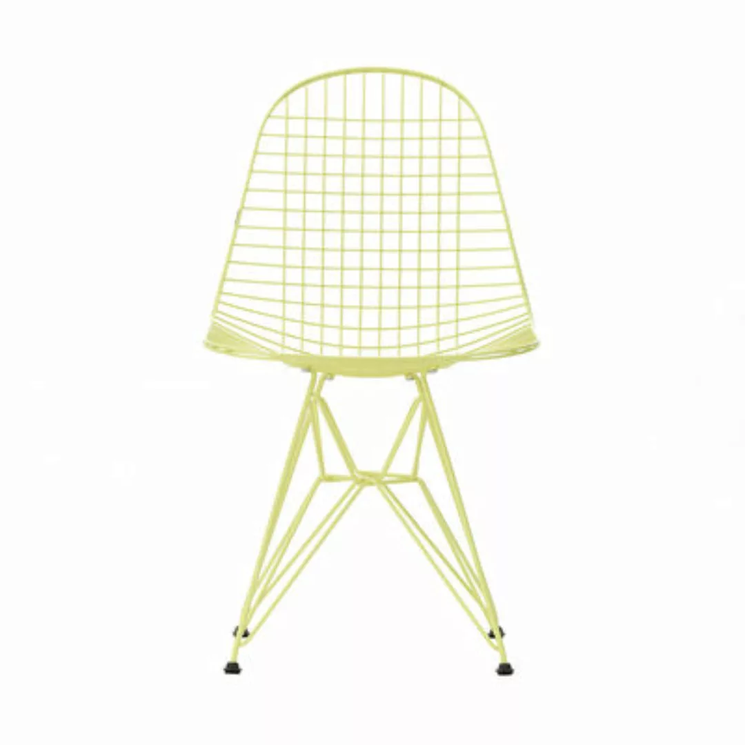 Stuhl Wire Chair DKR Colours metall gelb / By Charles & Ray Eames, 1951 - V günstig online kaufen