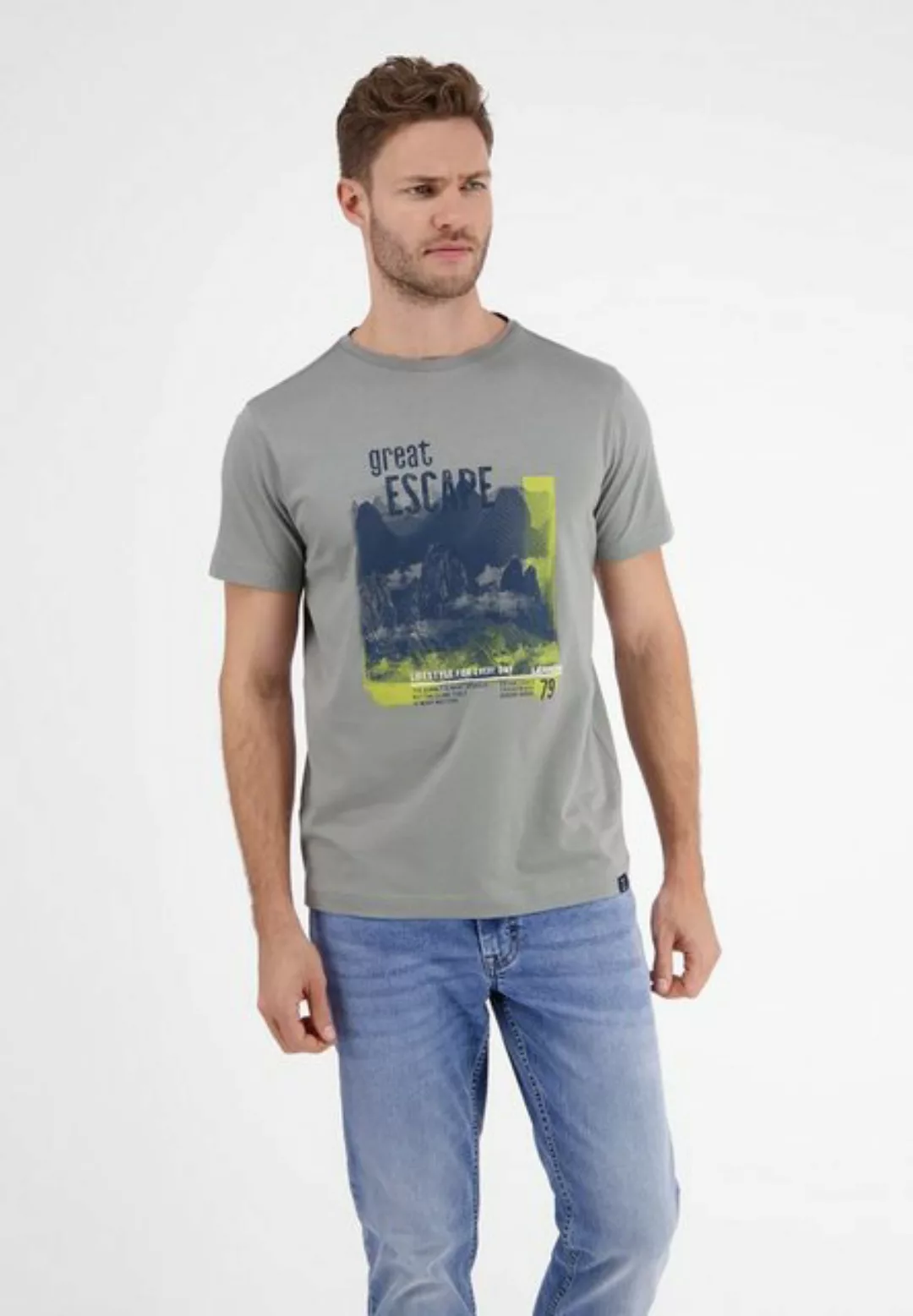 LERROS T-Shirt "LERROS T-Shirt *Great Escape*" günstig online kaufen