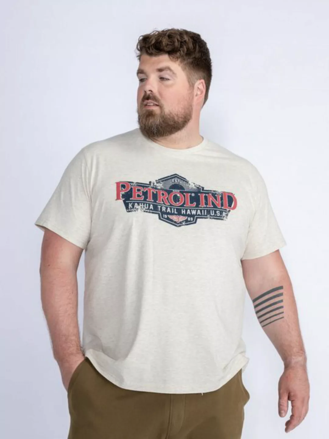 Petrol Industries T-Shirt Men T-Shirt LS Classic Print günstig online kaufen