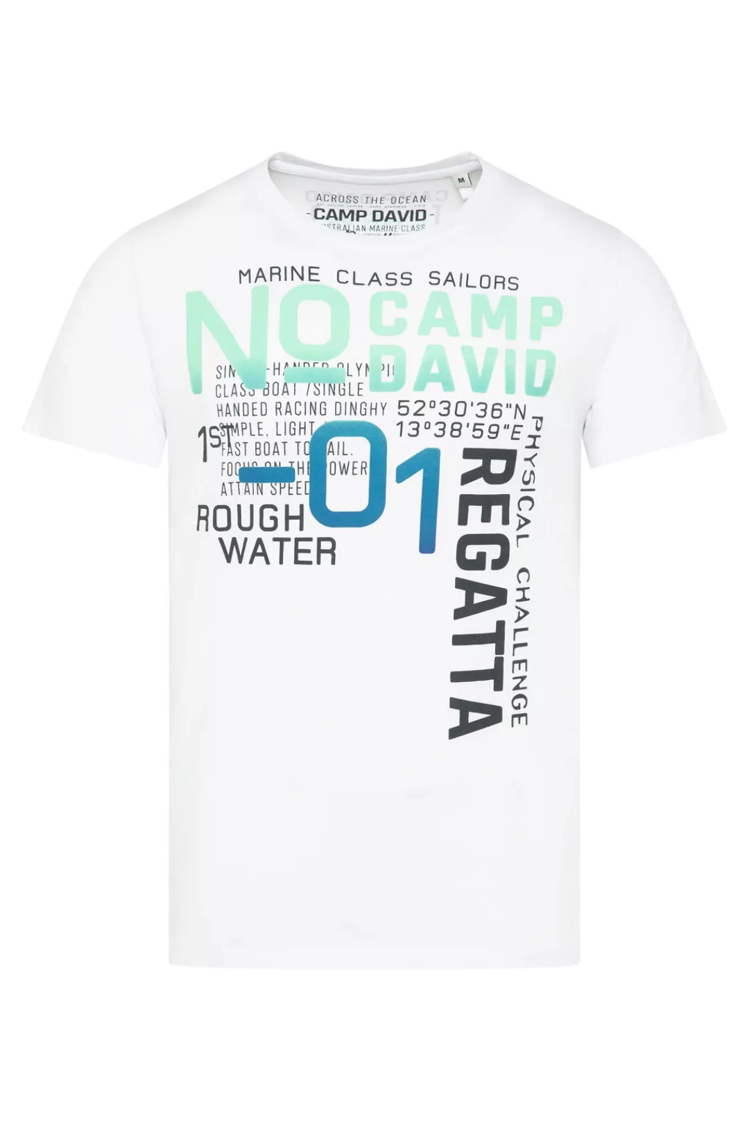 CAMP DAVID Rundhalsshirt, aus Baumwolle günstig online kaufen