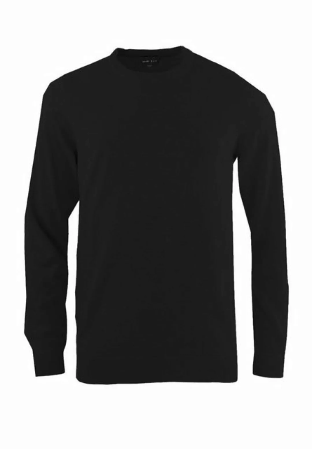 MARVELIS Rundhalspullover Pullover - Merino - Casual Fit - Rundhals - Einfa günstig online kaufen