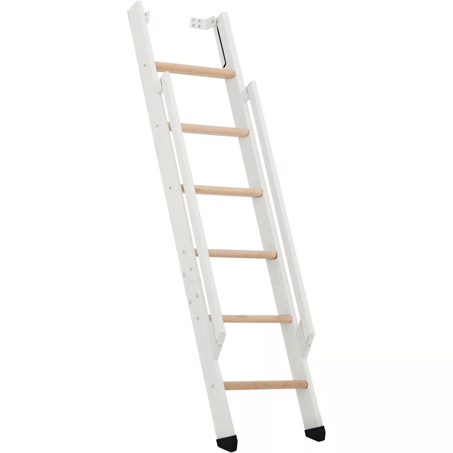 Minka Raumspartreppe Strong Buche Weiß mit 6 Stufen Geschoßhöhe 152 cm günstig online kaufen