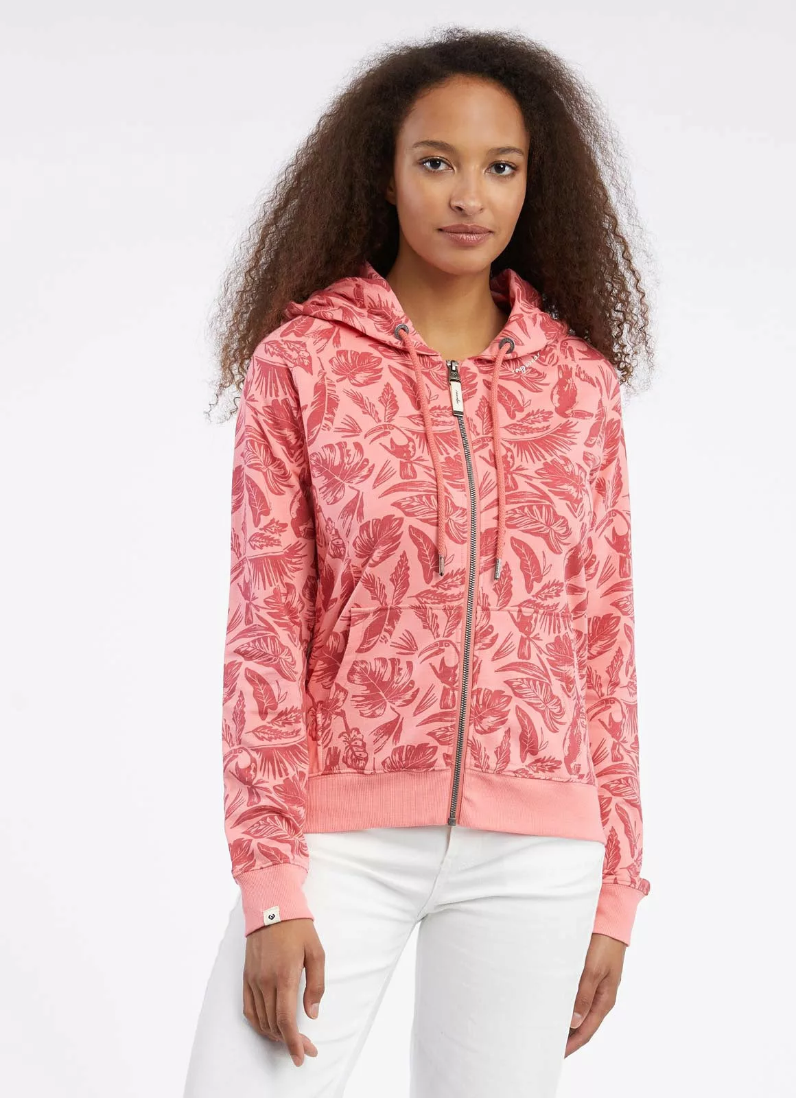 Ragwear Sweatjacke "ROSEMERIE SUMMER GOTS", mit Reißverschluss und praktisc günstig online kaufen