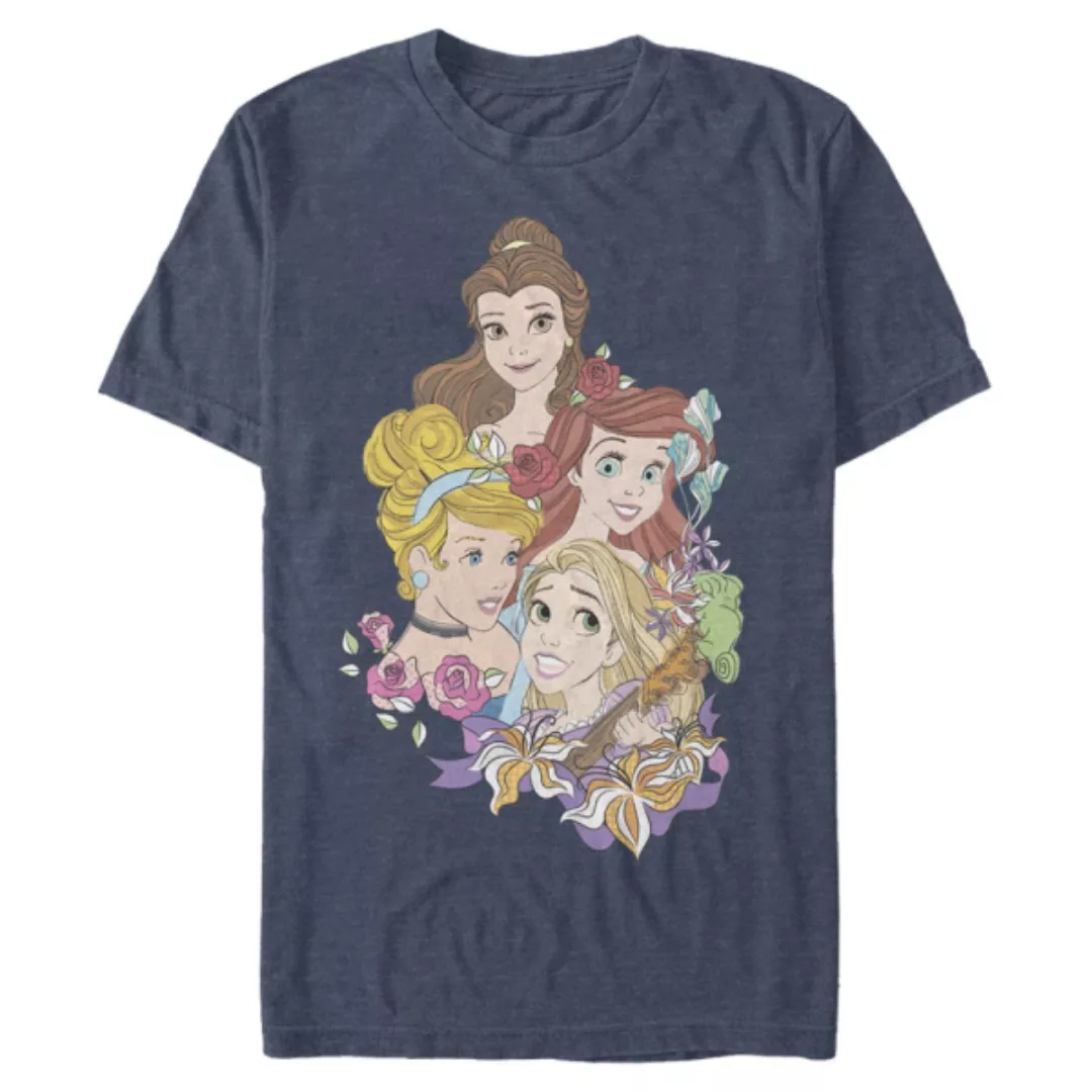 Disney Prinzessinnen - Gruppe Portrait Vignette - Männer T-Shirt günstig online kaufen