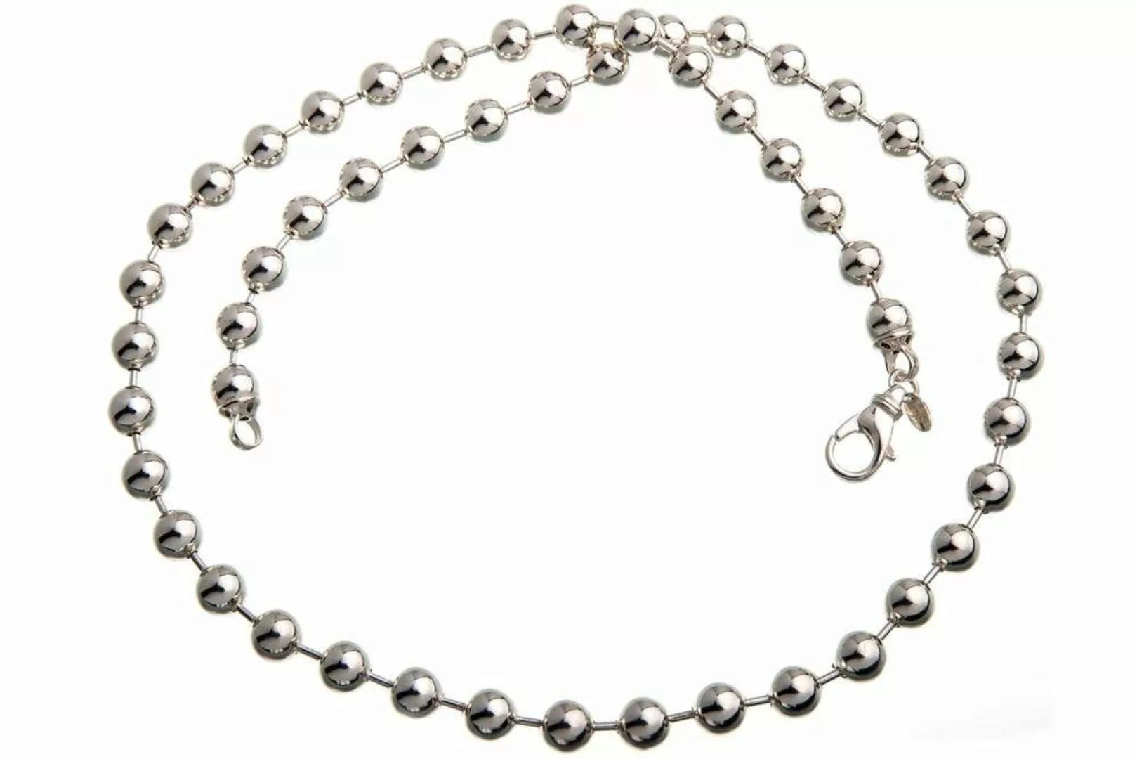 Silberkettenstore Silberkette Kugelkette 8mm - echt günstig online kaufen