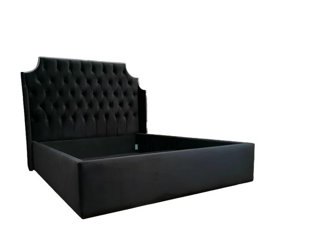 JVmoebel Bett Luxus Bett Samt Betten 180x200 Klassisch Schlafzimmer Samt Mö günstig online kaufen