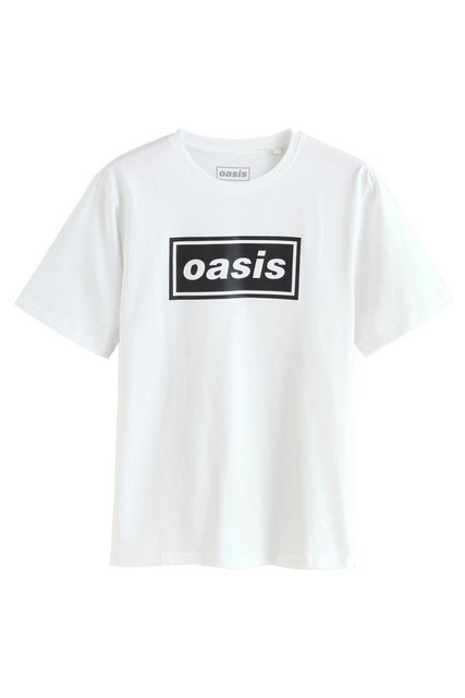 Next T-Shirt Band-T-Shirt Oasis (1-tlg) günstig online kaufen