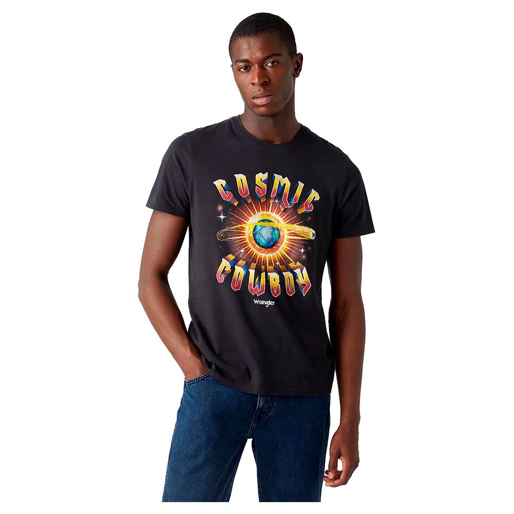 Wrangler Cosmic Cowboy Kurzärmeliges T-shirt M Black günstig online kaufen