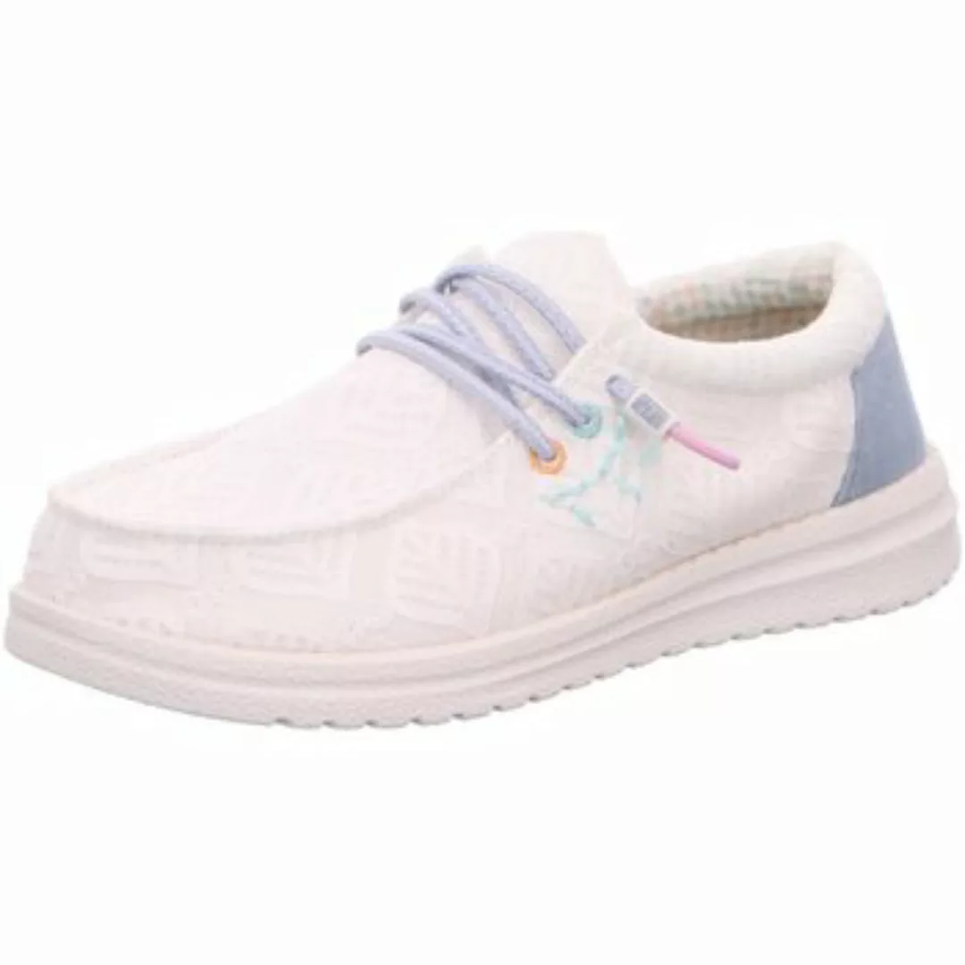 Fusion  Damenschuhe Schnuerschuhe white flower embroidery 2-01020T-0623 günstig online kaufen