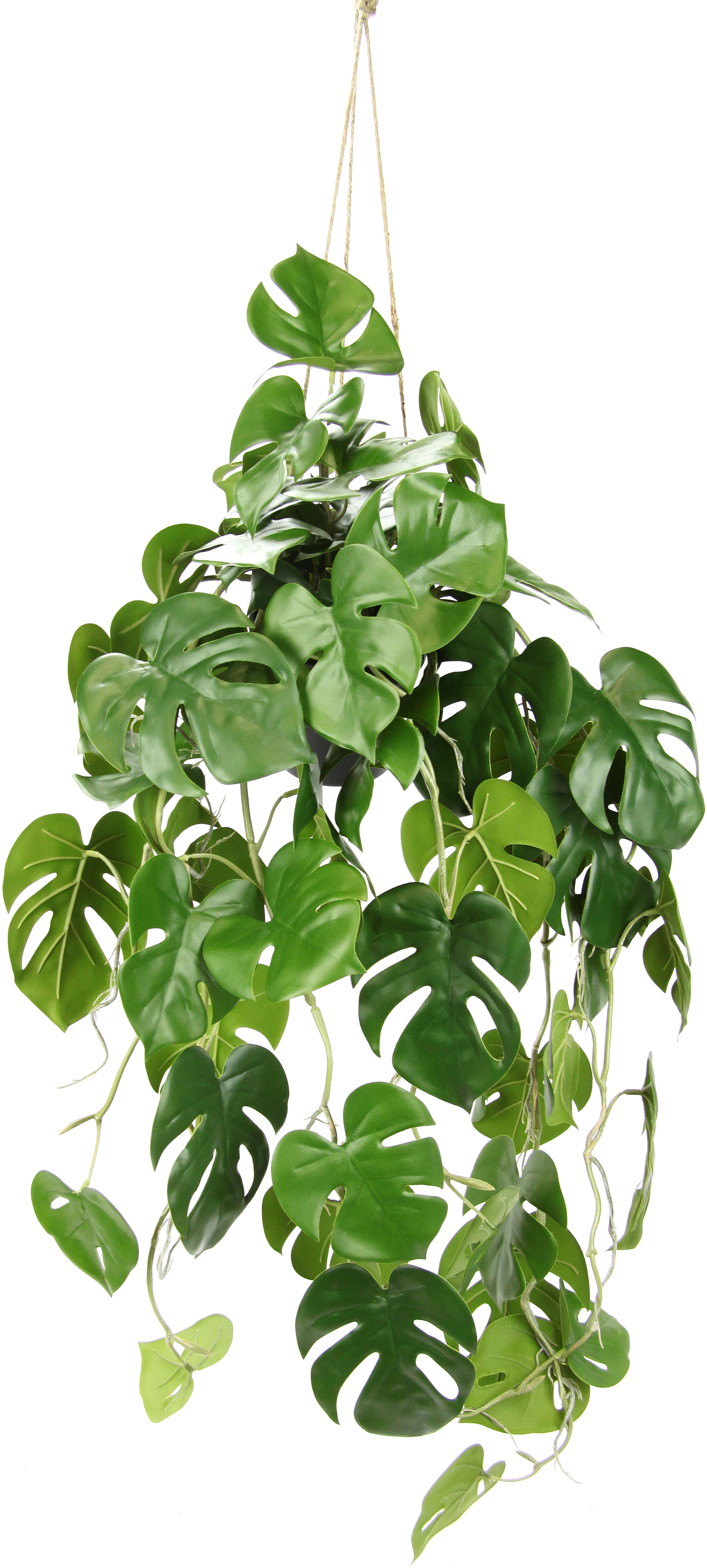 I.GE.A. Kunstpflanze "Künstliche Monstera Hängende Splitphilo Hängeampel", günstig online kaufen