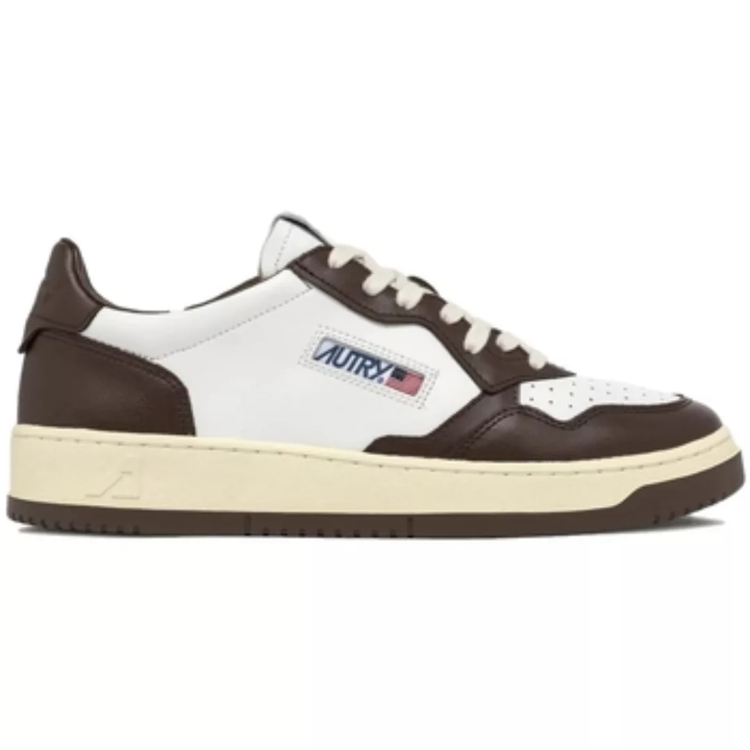 Autry  Sneaker Medalist Low Bicolor - White/Chestnut günstig online kaufen