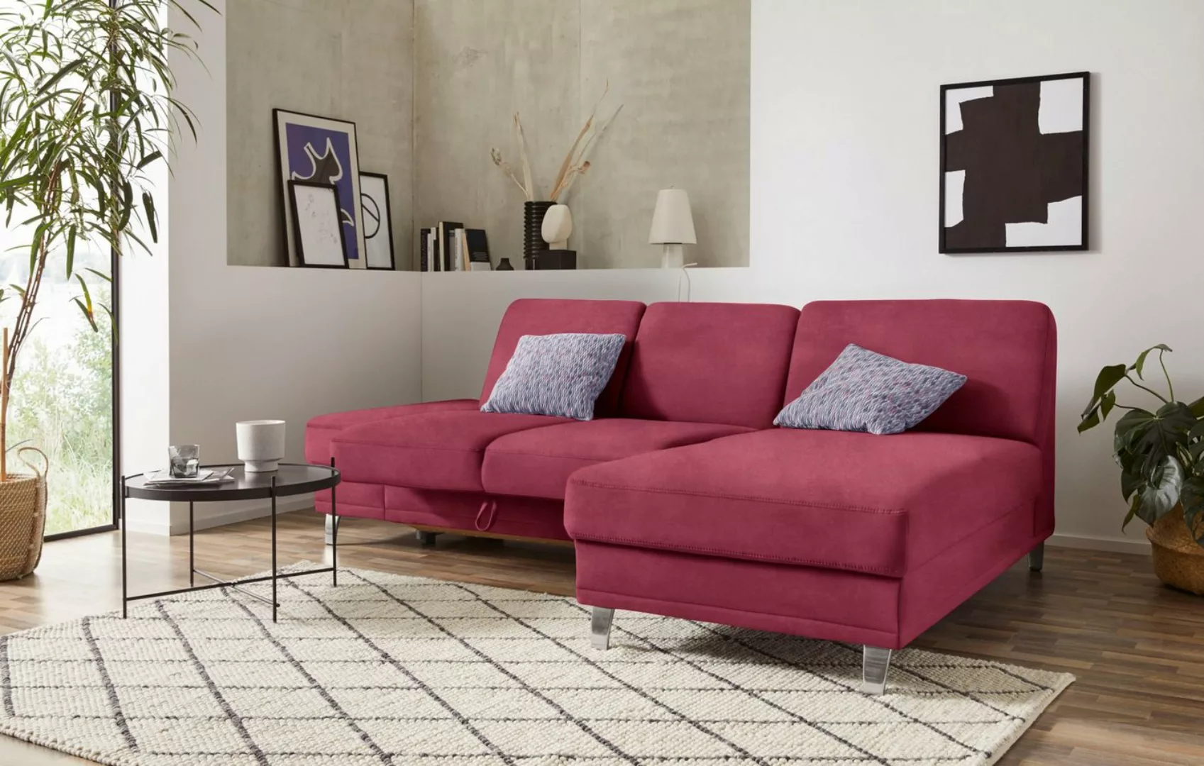 sit&more Ecksofa Clio, wahlweise mit Bettfunktion oder Vorziehsitz und Bett günstig online kaufen