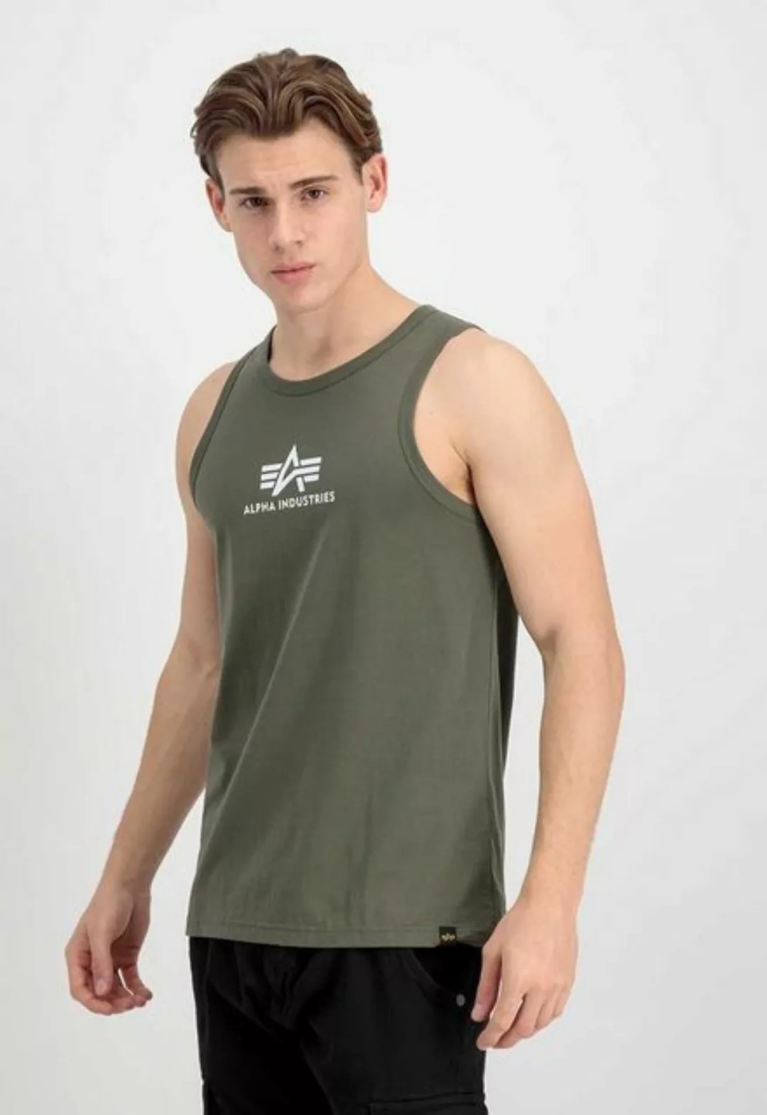 Alpha Industries Tanktop - Enges Tanktop für Herren, 126566 günstig online kaufen