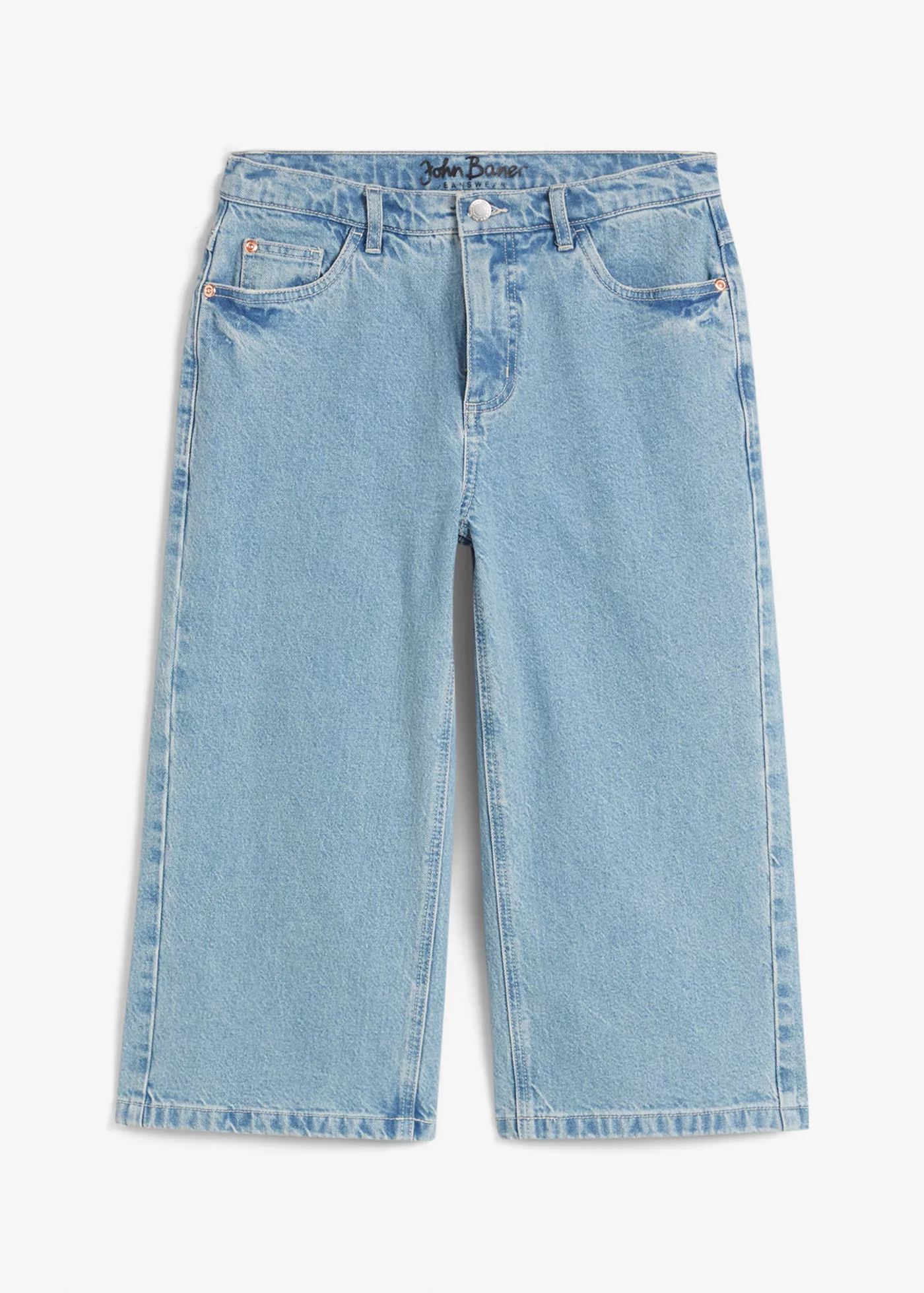 Culotte Jeans High Waist, Capri günstig online kaufen