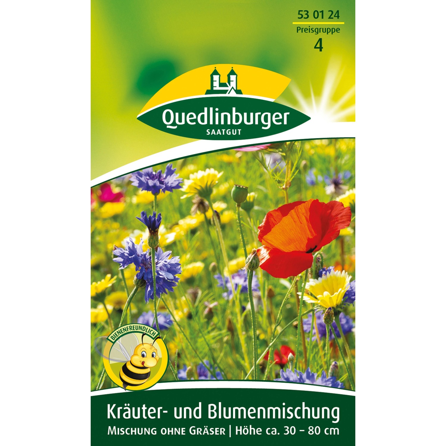 Quedlinburger Kräuter- und Blumenmischung ohne Gräser günstig online kaufen