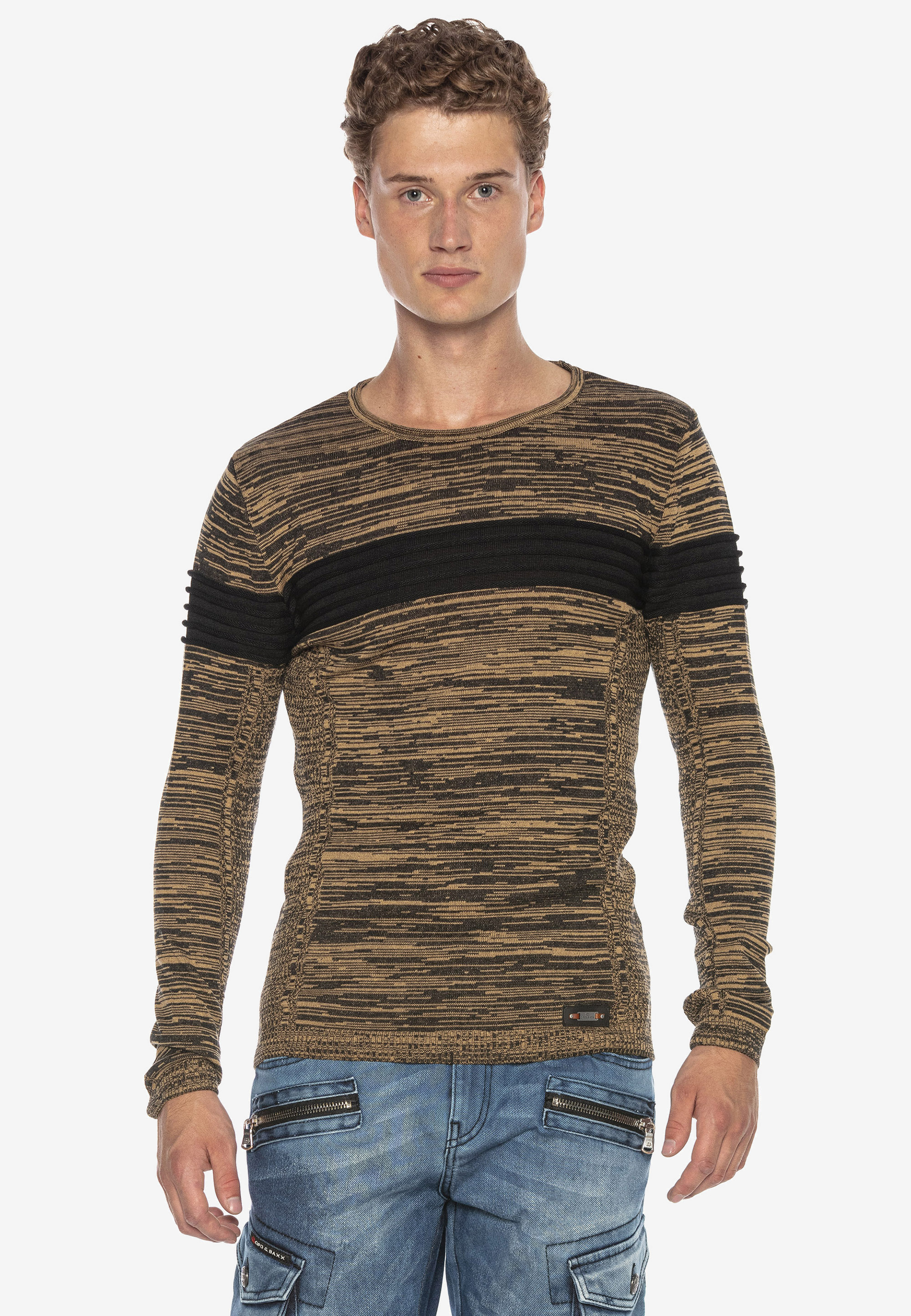 Cipo & Baxx Strickpullover, im modernen Look günstig online kaufen