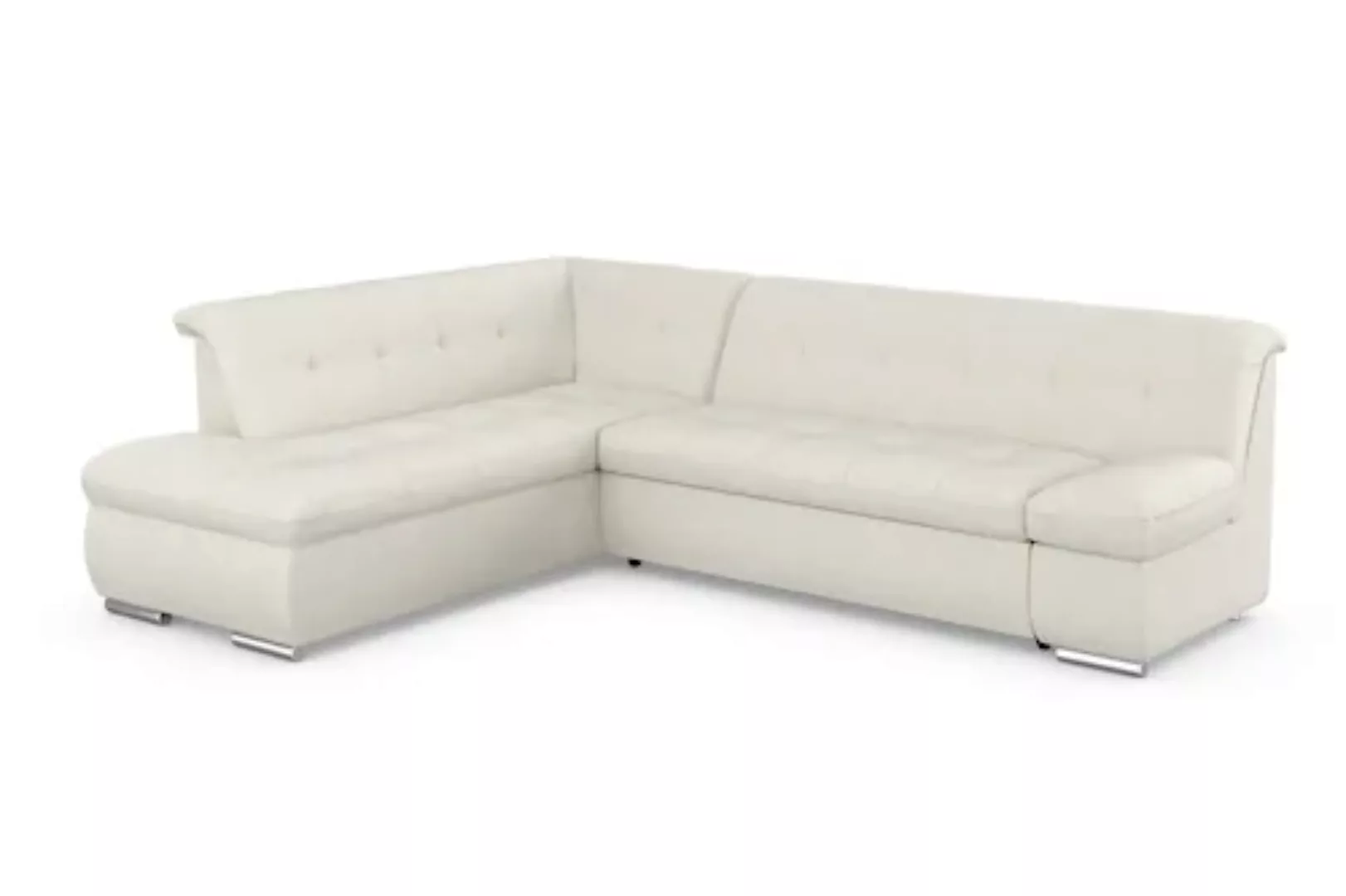 DOMO collection Ecksofa »Mona L-Form«, wahlweise mit Bett- und Armlehnfunkt günstig online kaufen