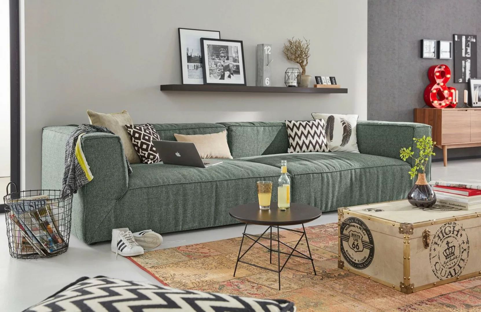 TOM TAILOR HOME Big-Sofa BIG CUBE, TOM TAILOR Big-Sofa >>BIG CUBE günstig online kaufen