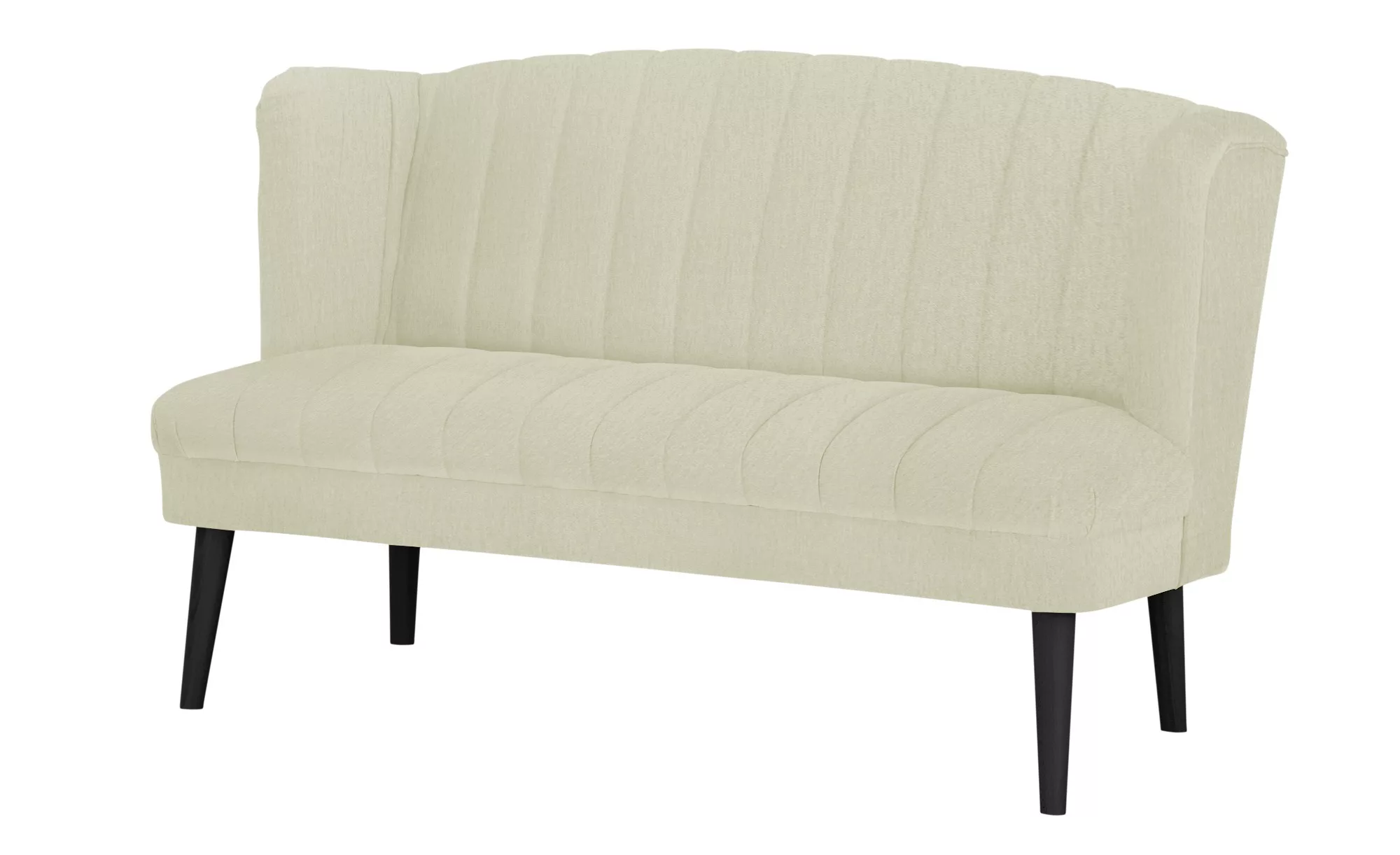 switch Küchensofa Samt  Rina - beige - 156 cm - 92 cm - 76 cm - Bänke > Ein günstig online kaufen