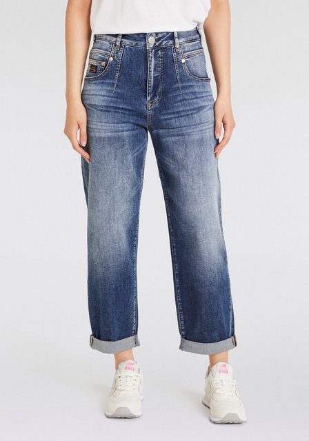 Herrlicher Straight-Jeans "Brooke Recycled Denim Light", krempelbar günstig online kaufen