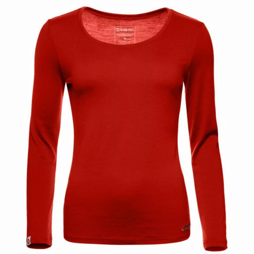 Kaipara - Merino Sportswear Langarmshirt Merino Longsleeve Damen Rundhals S günstig online kaufen