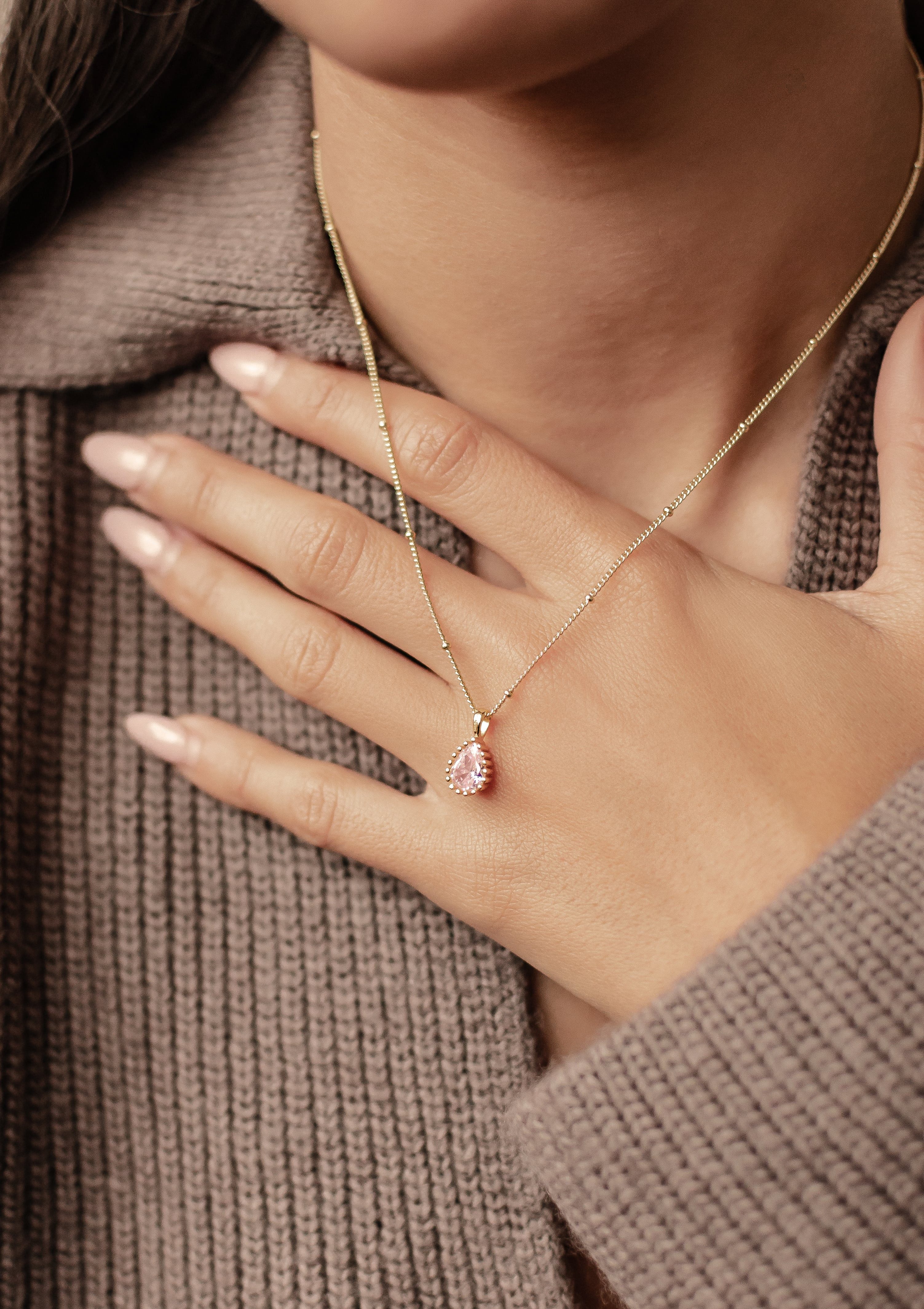 Hey Happiness Kette mit Anhänger Tropfen günstig online kaufen