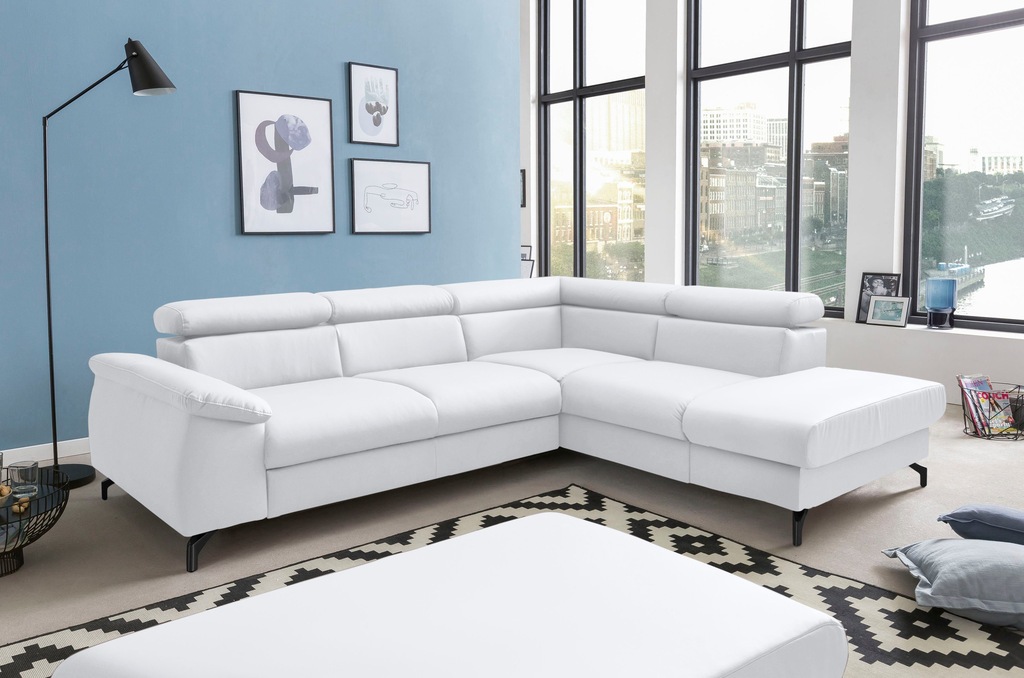 COTTA Polstergarnitur "Komaris L-Form", (Set), Set bestehend aus: Ecksofa m günstig online kaufen