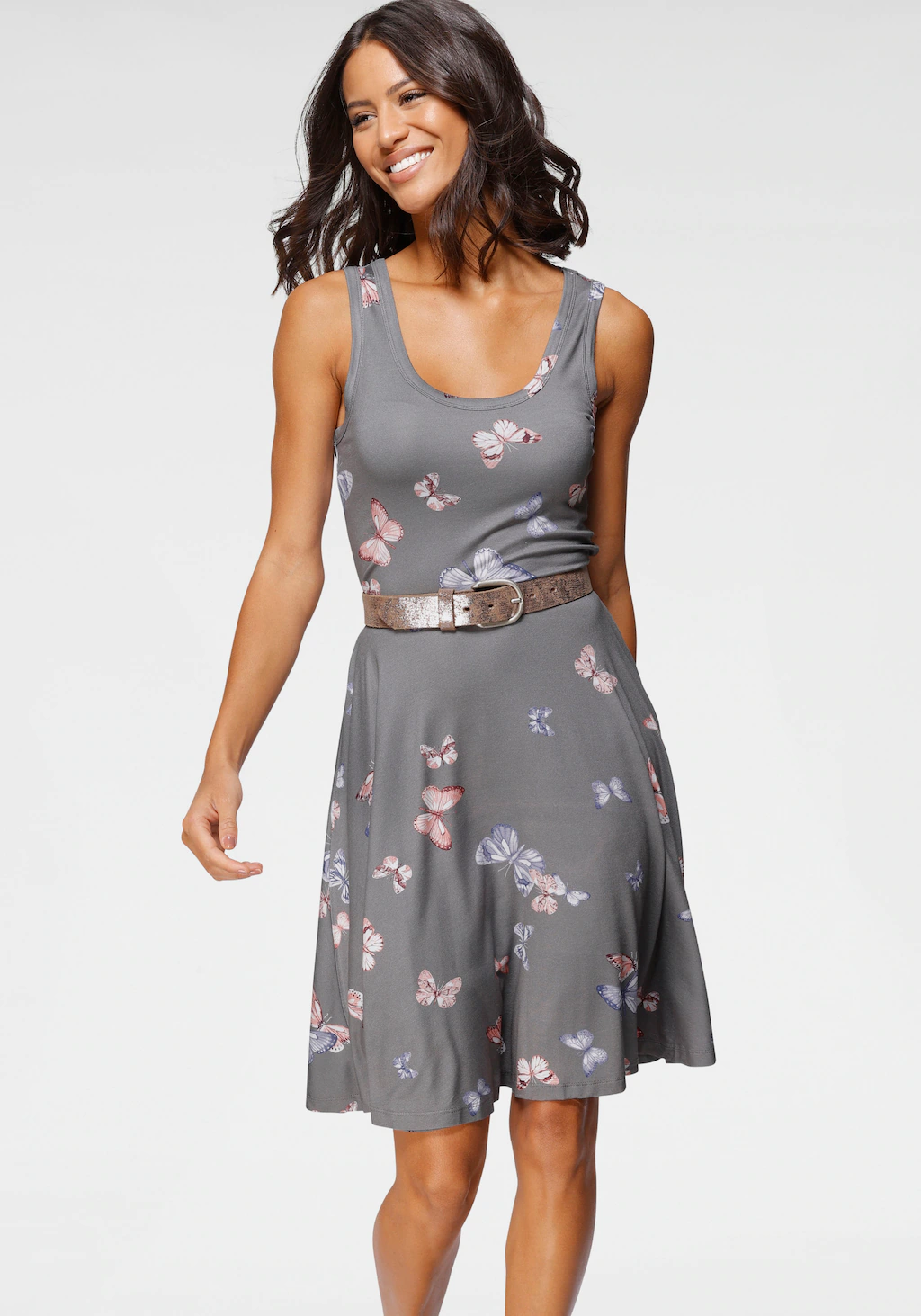 Laura Scott Sommerkleid, mit weit schwingendem Saum günstig online kaufen