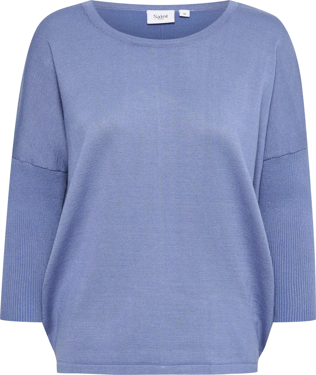 Saint Tropez Rundhalspullover A2561, MilaSZ R-Neck Pullover günstig online kaufen