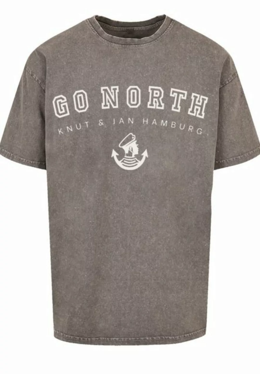 F4NT4STIC T-Shirt "Go North Knut & Jan Hamburg", Print günstig online kaufen