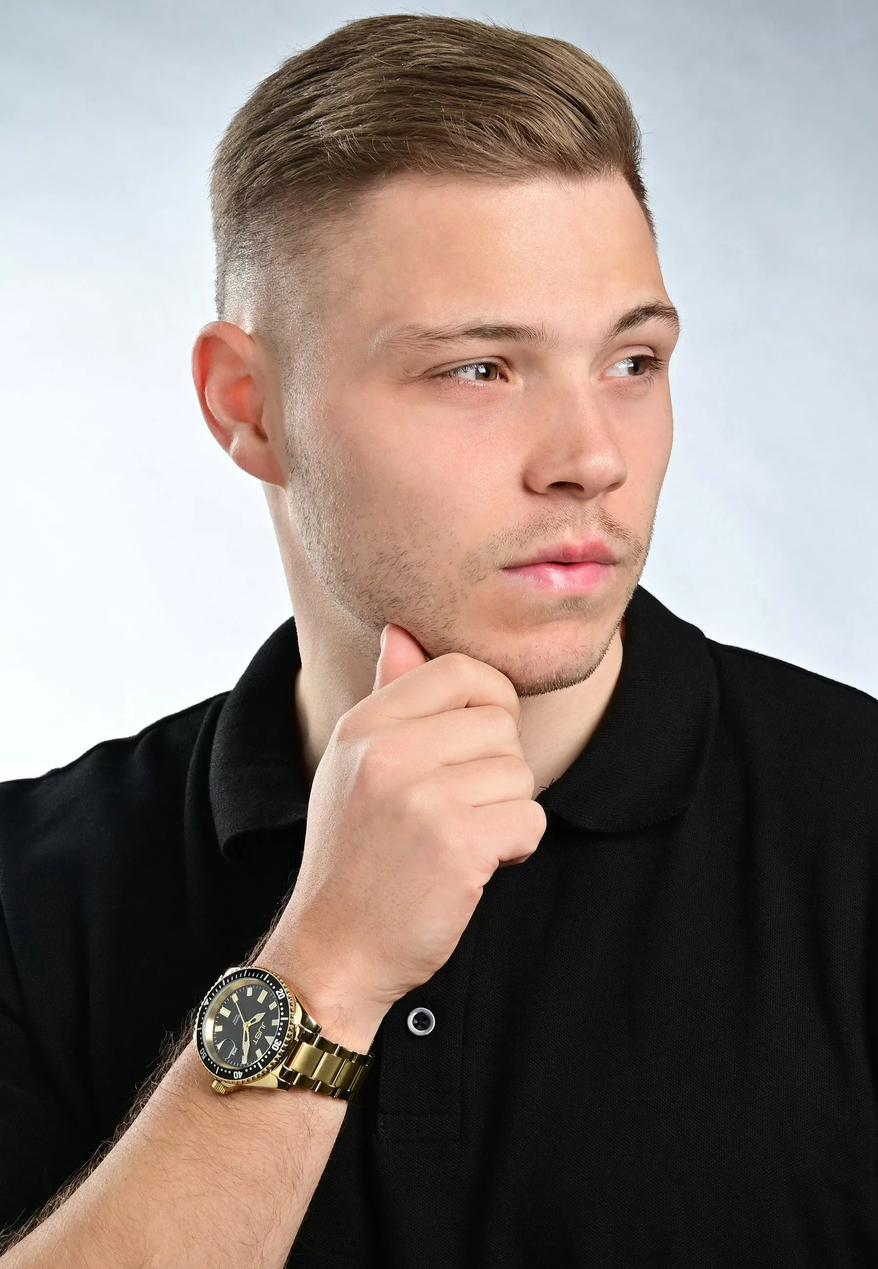 Just Watch Quarzuhr Ruben Edelstahlband Herrenuhr günstig online kaufen