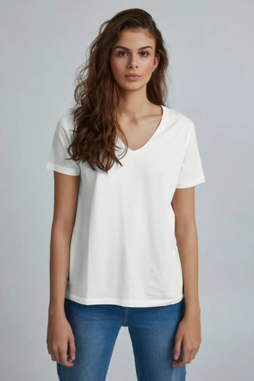b.young T-Shirt BYREXIMA V-NECK TSHIRT -20807597 T-Shirt mit V-Ausschnitt günstig online kaufen