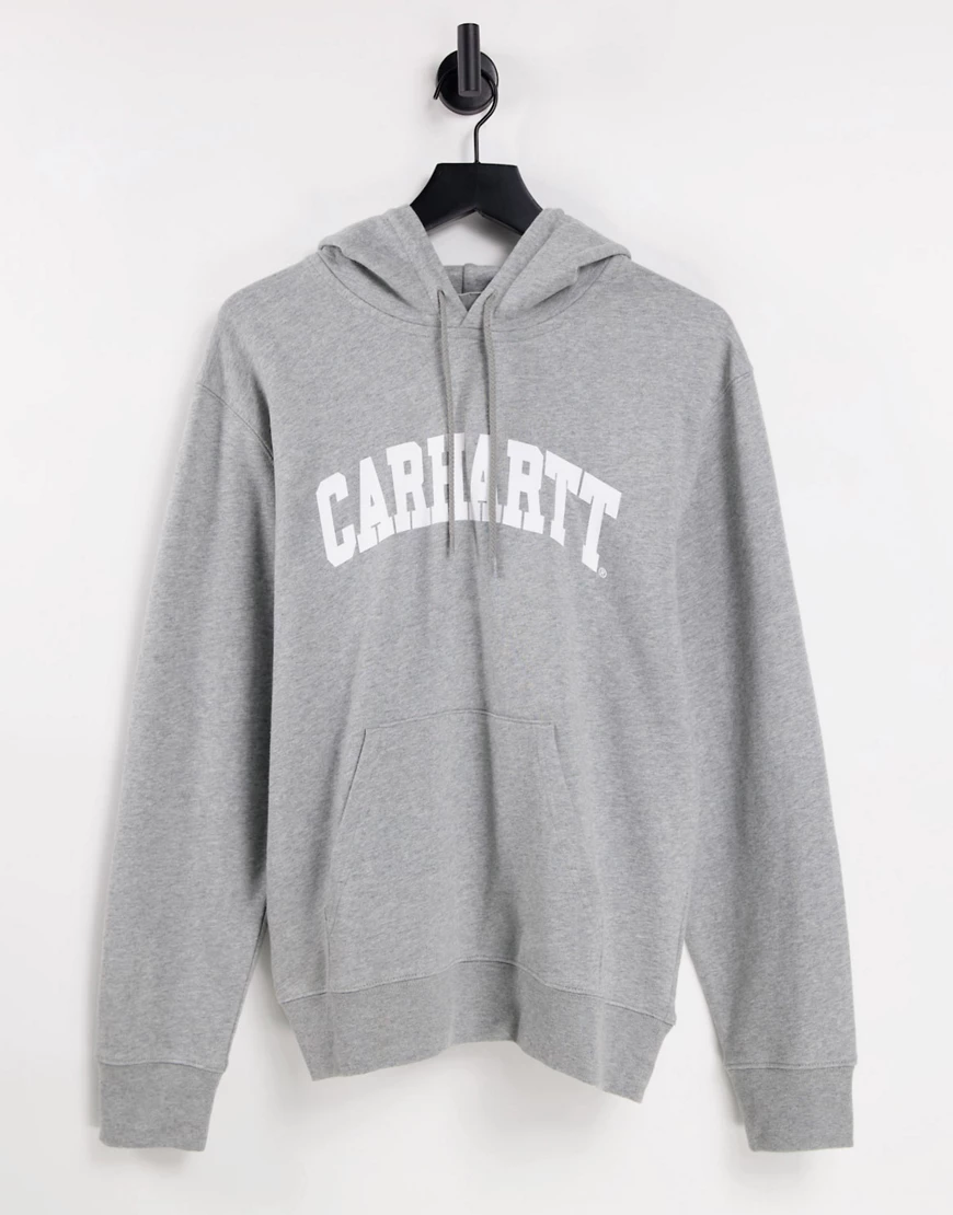 Carhartt WIP – College-Kapuzenpullover in Grau günstig online kaufen