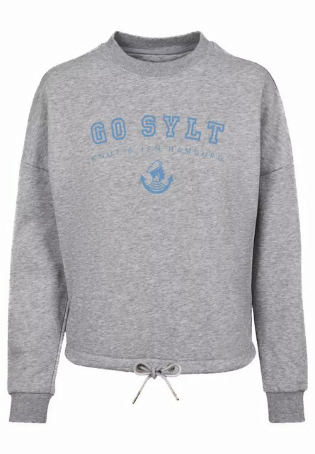 F4NT4STIC Sweatshirt Go Sylt Knut & Jan Hamburg Print günstig online kaufen