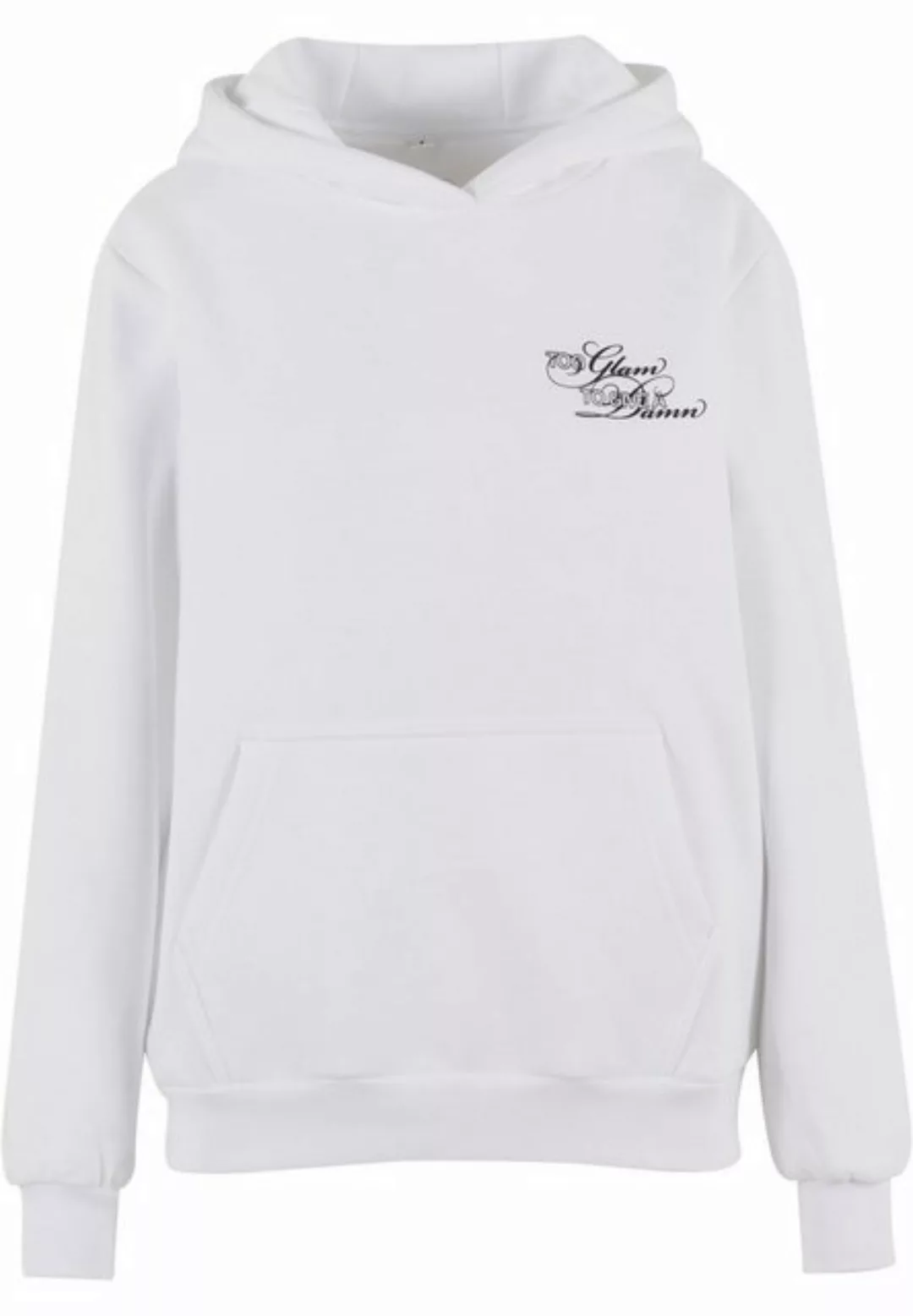 Miss Tee Kapuzenpullover Miss Tee Give A Damn Ladies Fluffy Hoody (1-tlg) günstig online kaufen