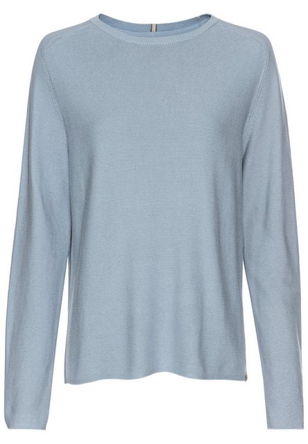 camel active Strickpullover KNITWEAR Soft Blue günstig online kaufen