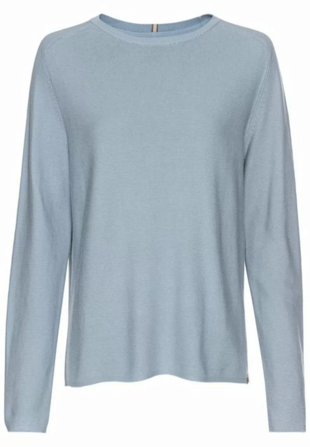 camel active Strickpullover KNITWEAR Soft Blue günstig online kaufen